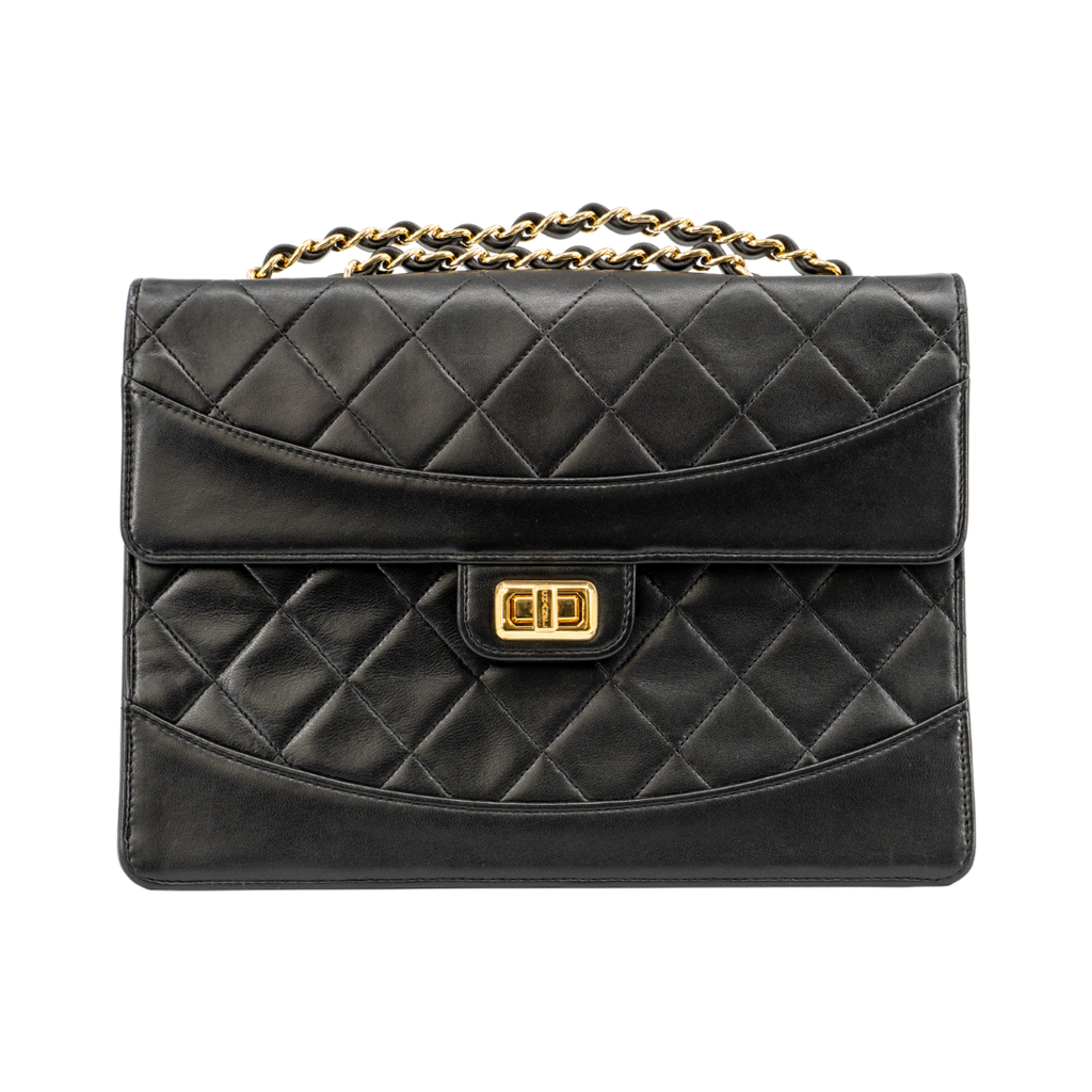 Chanel Mademoiselle Lock Border Flap