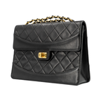 Chanel Mademoiselle Lock Border Flap
