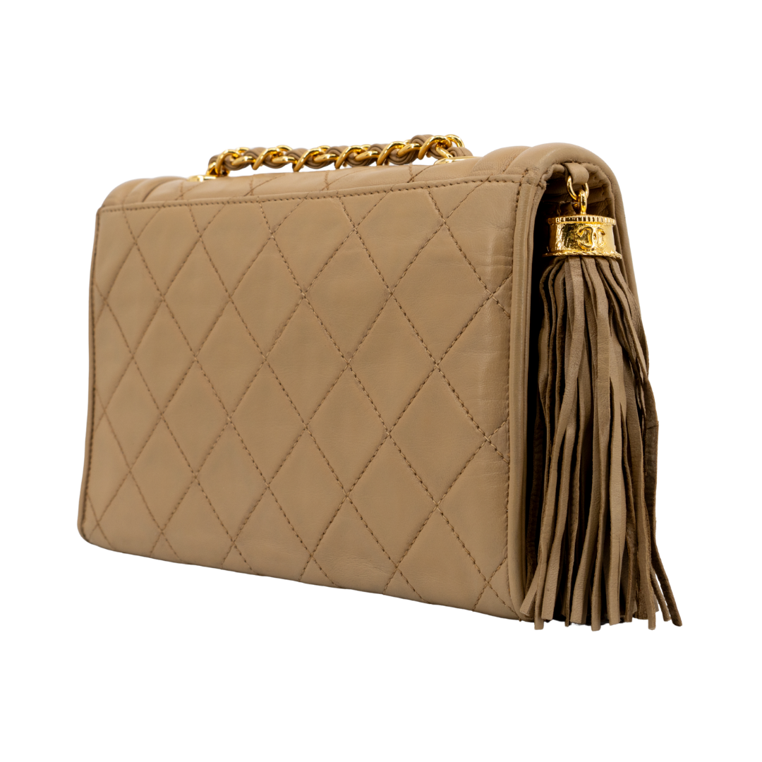 Chanel Vintage Tassel Flap