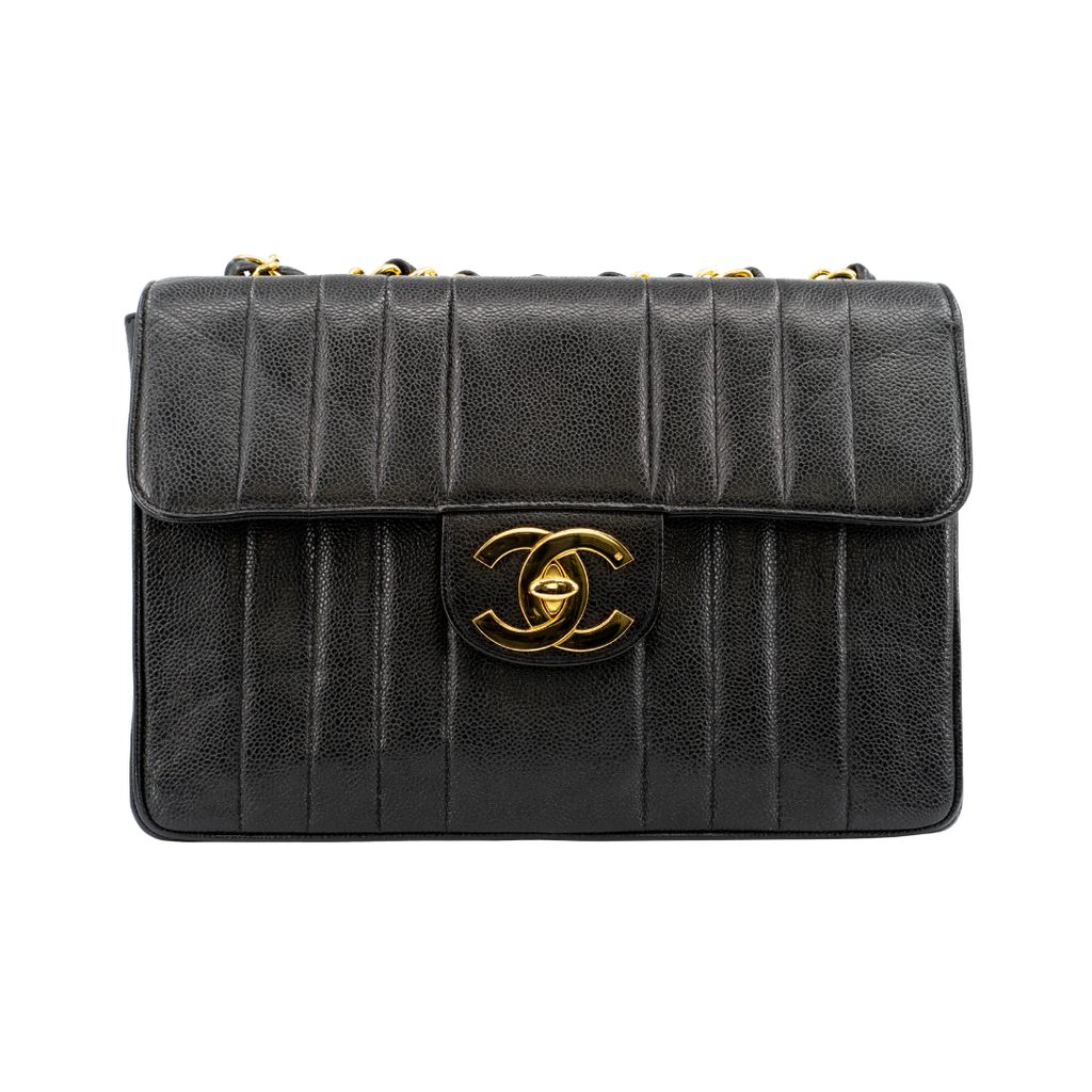 Chanel Vertical Quilt Jumbo Flap