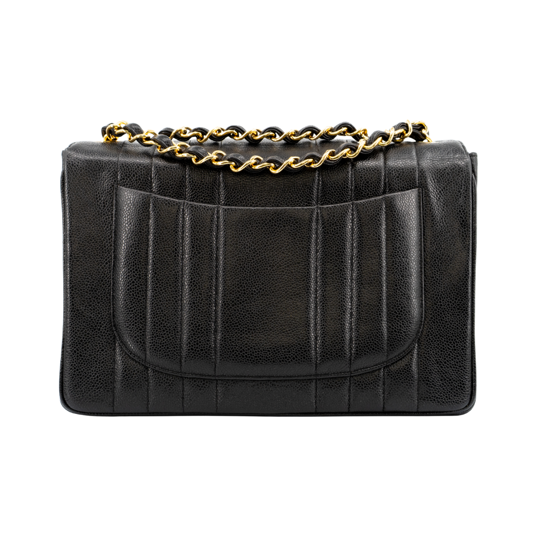 Chanel Vertical Quilt Jumbo Flap