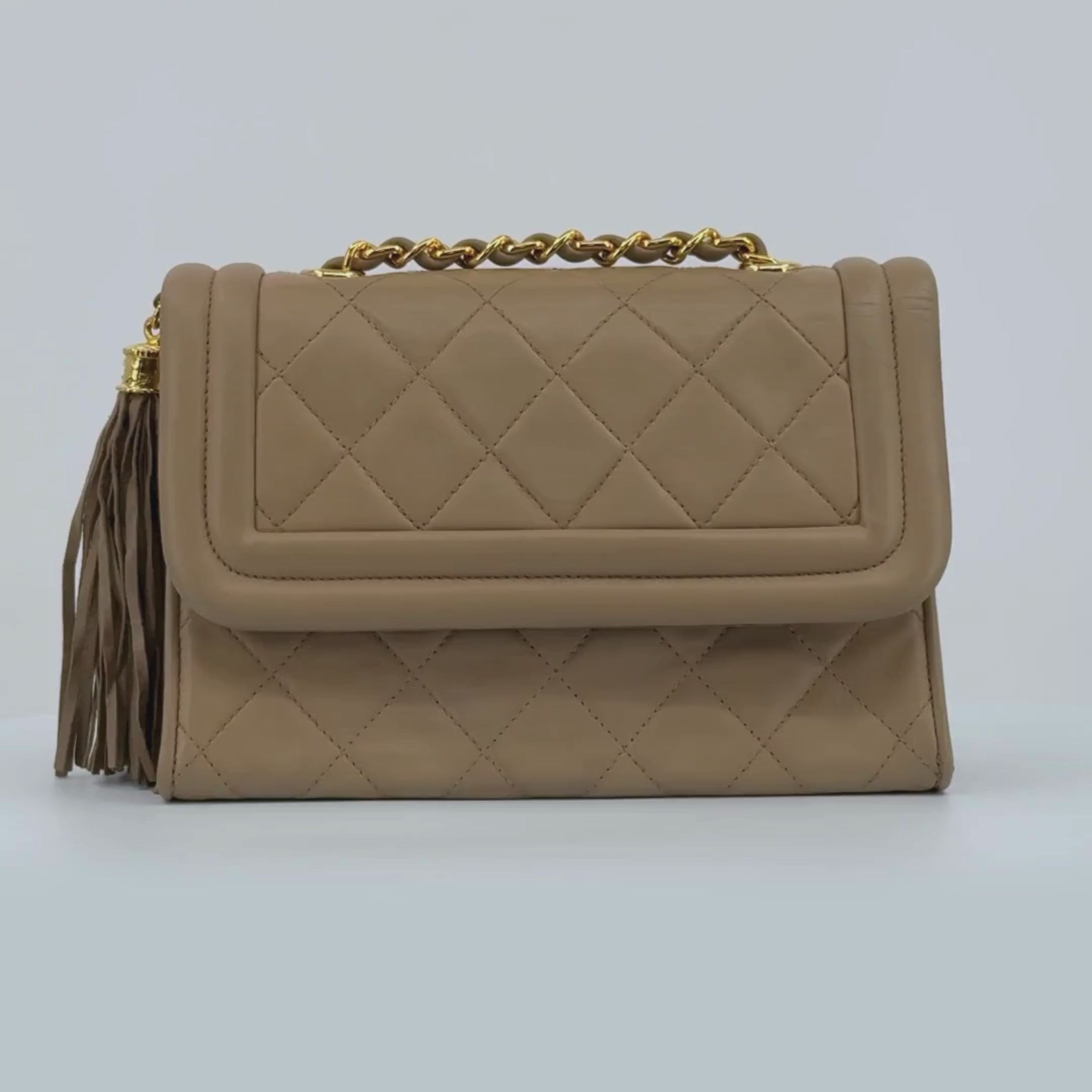 Chanel Vintage Tassel Flap